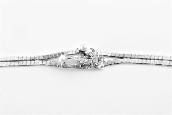 Schönes Armband in Sterlingsilber mit Perle – Bild 4