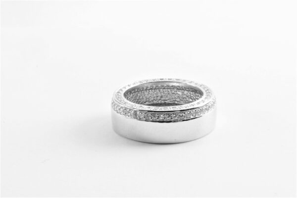 feiner Ring in Sterlingsilber mit Zirkonia – Bild 5