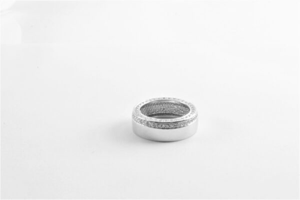 feiner Ring in Sterlingsilber mit Zirkonia – Bild 3