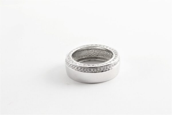 feiner Ring in Sterlingsilber mit Zirkonia – Bild 4