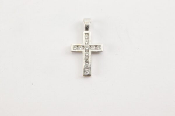 sehr feines Kreuz in Sterlingsilber