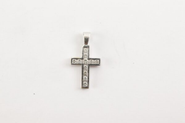sehr feines Kreuz in Sterlingsilber – Bild 4