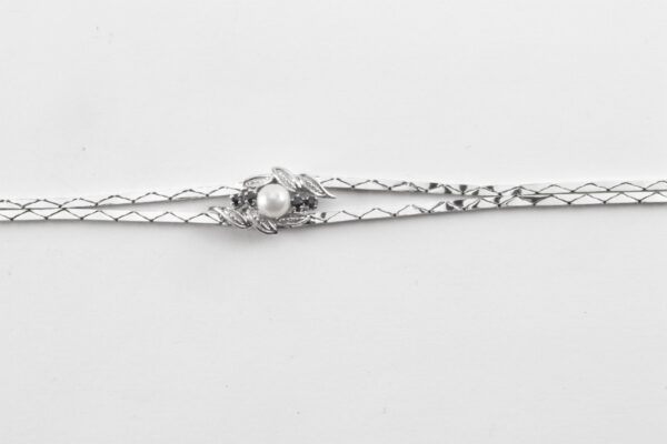 Sehr schönes Armband in Silber rhodiniert – Bild 3