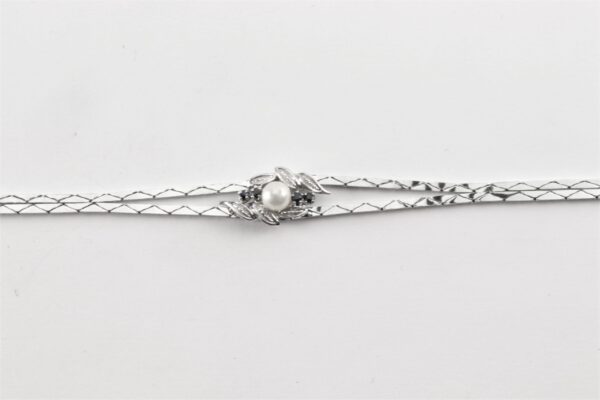 Sehr schönes Armband in Silber rhodiniert – Bild 4