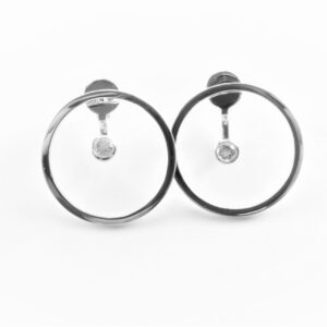 sehr feine Ohrstecker in Sterlingsilber