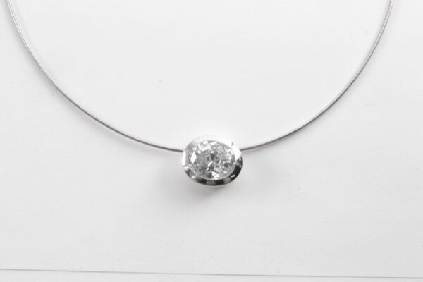 sehr schönes Collier in Sterlingsilber – Bild 3