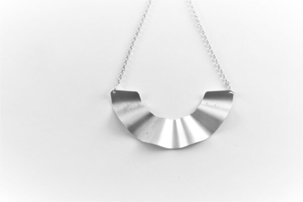elegantes Collier in Sterlingsilber rhodiniert – Bild 3