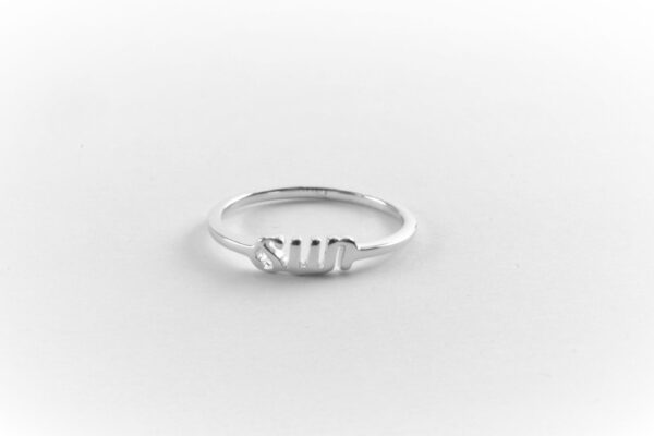 sehr feiner Ring in Sterlingsiber  von CAI – Bild 2