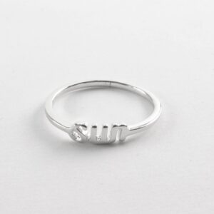 sehr feiner Ring in Sterlingsiber  von CAI