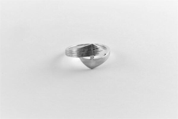 Ring in Sterlingsilber rhodiniert – Bild 6
