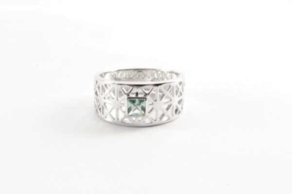 sehr feiner Ring in Sterlingsilber