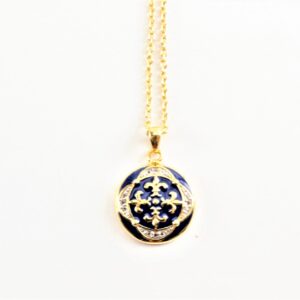 besonderes Collier  in Silber vergoldet