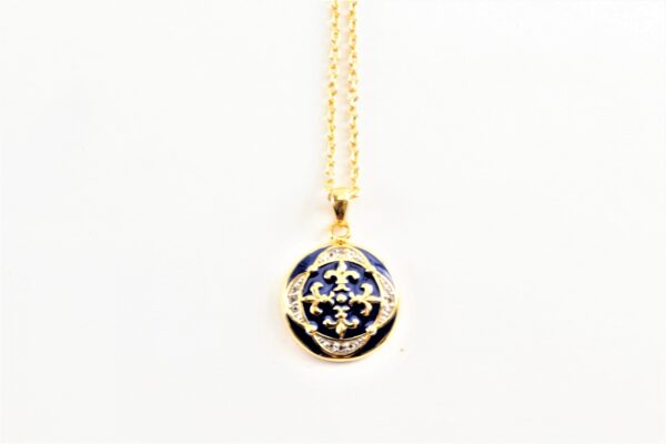 besonderes Collier  in Silber vergoldet
