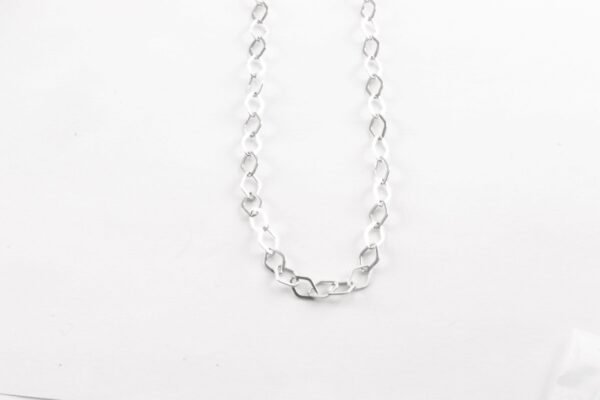 feines Collier in Sterlingsilber rhodiniert – Bild 4