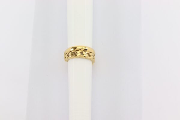 Stabilber Ring in Sterlingsilber vergoldet – Bild 4