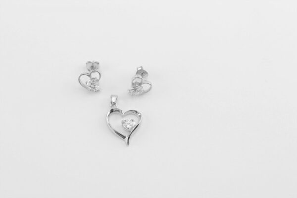 ein sehr feines Set  in Sterlingsilber – Bild 6