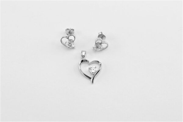 ein sehr feines Set  in Sterlingsilber