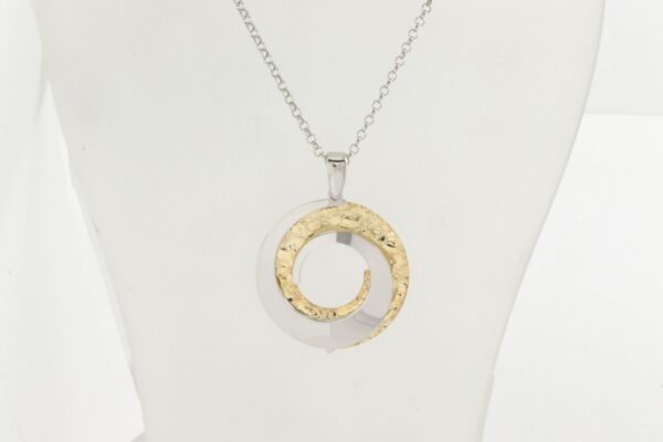 edles Schmuckset in Sterlingsilber z.T. vergoldet – Bild 3