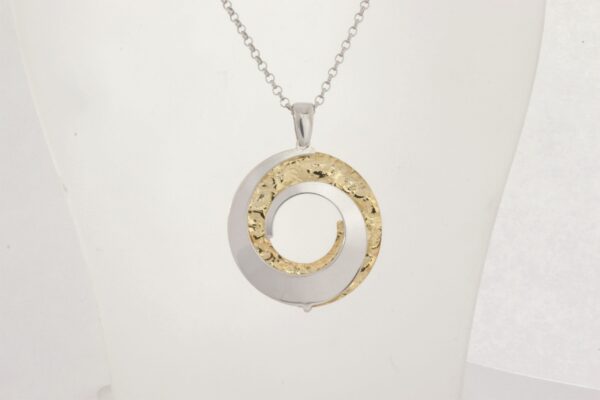 edles Schmuckset in Sterlingsilber z.T. vergoldet – Bild 6