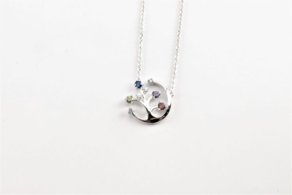 wunderschönes Collier in Sterlingsilber – Bild 3