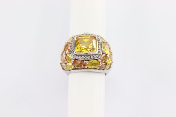 sehr dekorativer Ring  Sterlingsilber von " Pompös " – Bild 6