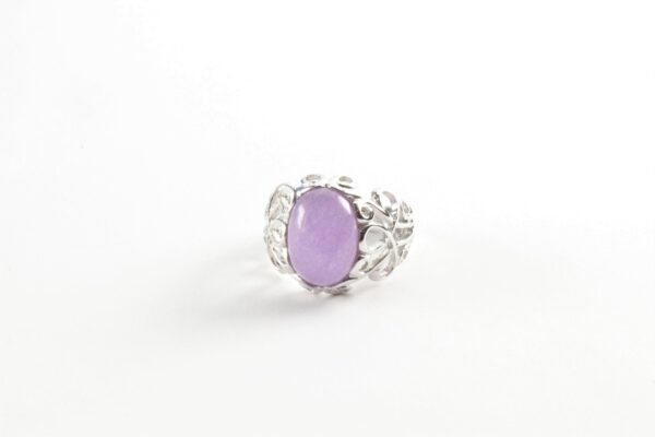 besonderer Ring in Sterlingsilber rhodiniert – Bild 4