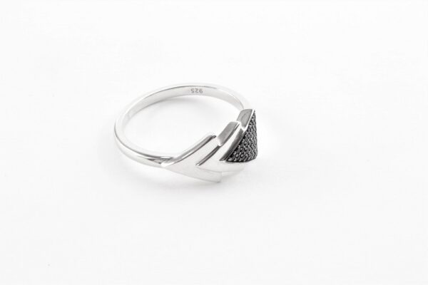 sehr feiner Ring in Sterlingsilber – Bild 2