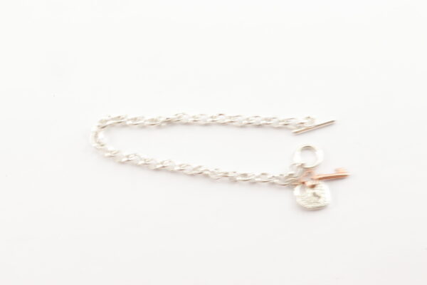sehr schönes Armband in Sterlingsilber rhodiniert – Bild 5