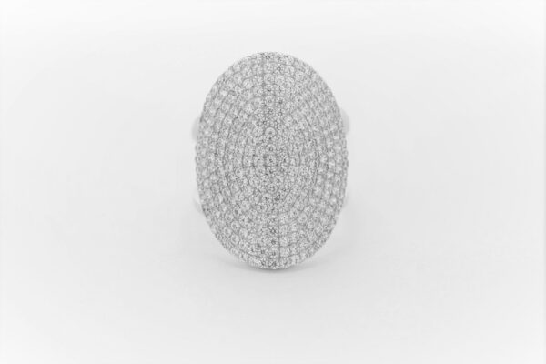 Ring Sterlingsilber rhodiniert mit Zirkonia – Bild 3