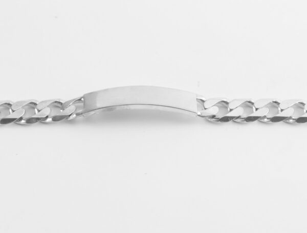 sehr masives Armband in Sterlingsilber rhodiniert – Bild 5