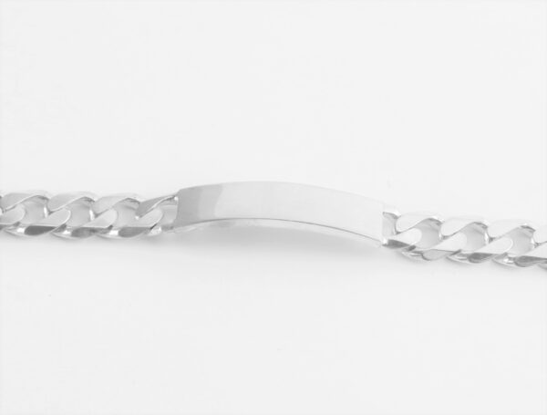 sehr masives Armband in Sterlingsilber rhodiniert – Bild 7