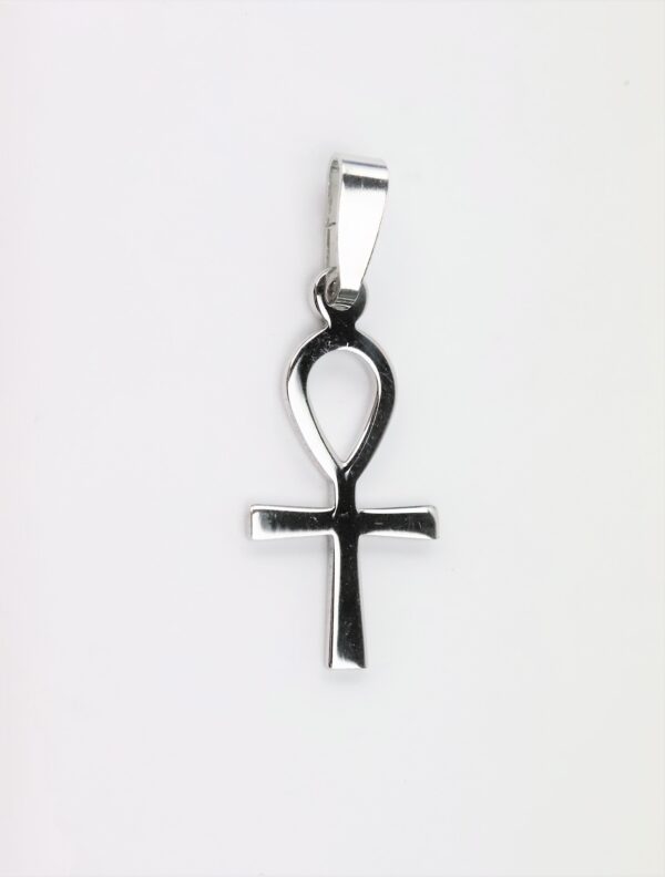 Anhänger Kreuz  in Sterlingsilber rhodiniert