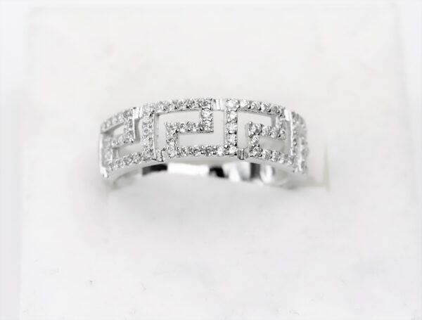 Ring  in Sterlingsilber mit Zirkonia – Bild 3