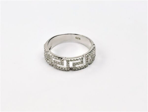 Ring  in Sterlingsilber mit Zirkonia – Bild 4