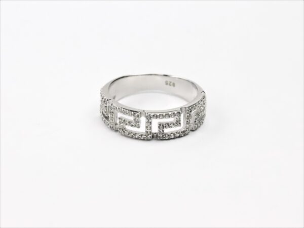 Ring  in Sterlingsilber mit Zirkonia – Bild 5