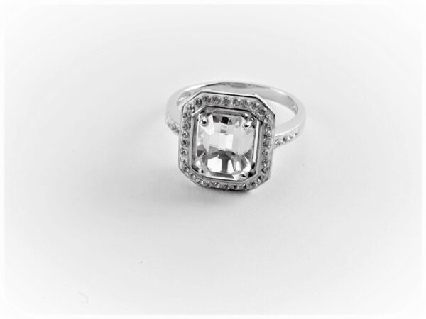 Ring  mit Zirkonia  in Sterlingsilber – Bild 3