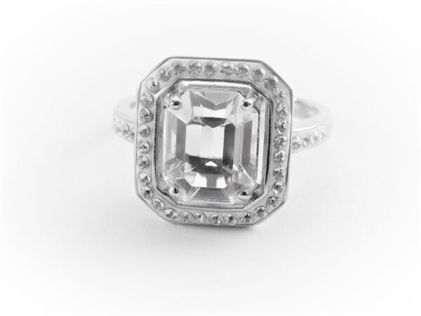 Ring  mit Zirkonia  in Sterlingsilber – Bild 5
