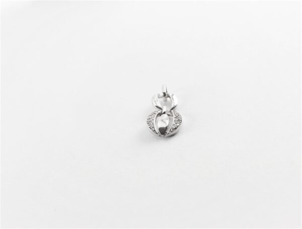 Anhänger   Sterlingsilber  mit klaren Zirkonia