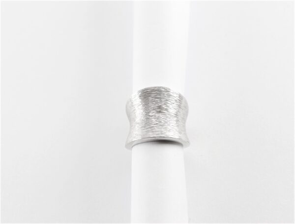 Ring   mattiert - Sterlingsilber – Bild 4