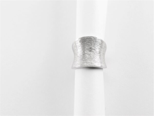 Ring   mattiert - Sterlingsilber