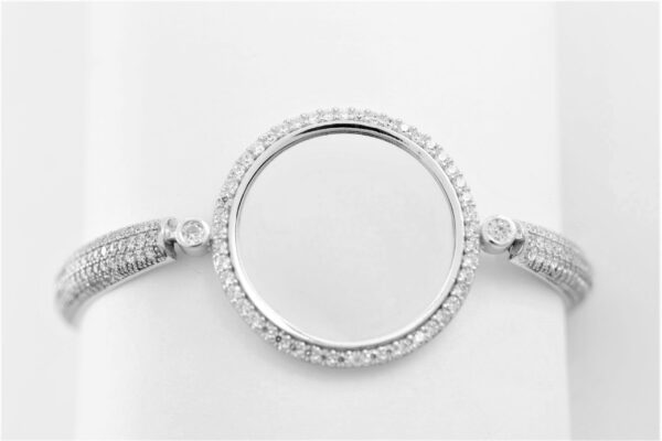 Sehr feines Armband  Sterlingsilber rhodiniert