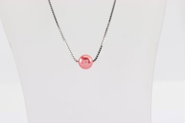 Sehr schönes Collier Sterlingsilber mit Kunstperle