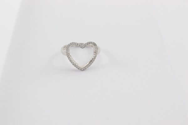 Ring in Sterlingsilber rhodiniert – Bild 2