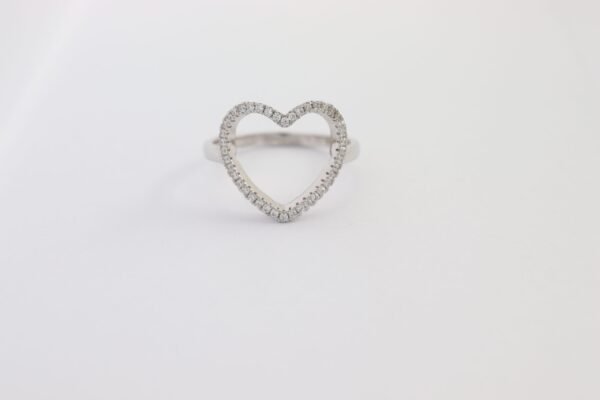 Ring in Sterlingsilber rhodiniert – Bild 3