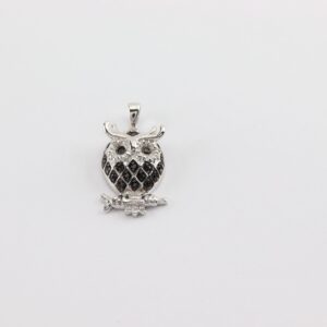 Anhänger Sterlingsilber rhodiniert mit Zirkonia