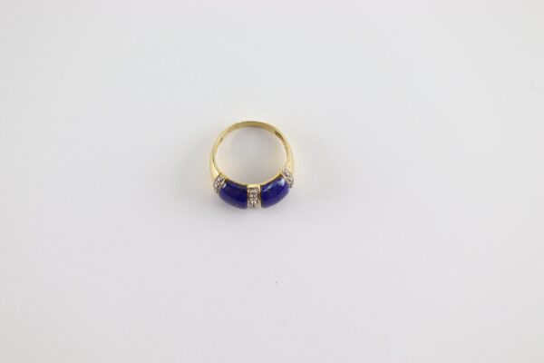 Sterlingsilber vergoldet mit Lapislazuli – Bild 3