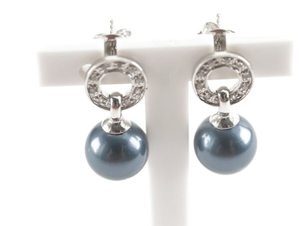 schöne Perlen-Ohrstecker in Sterlingsilber – Bild 6
