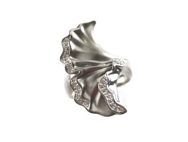 superschöner Ring  in Sterlingsilber geschwärzt – Bild 9