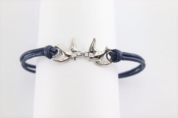 Jugendliches Armband Vögel und Verschluss in Sterlingsilber – Bild 3