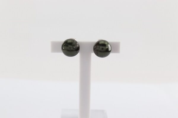 sehr feine Ohrstecker Sterlingsilber und Tahiti-Perle